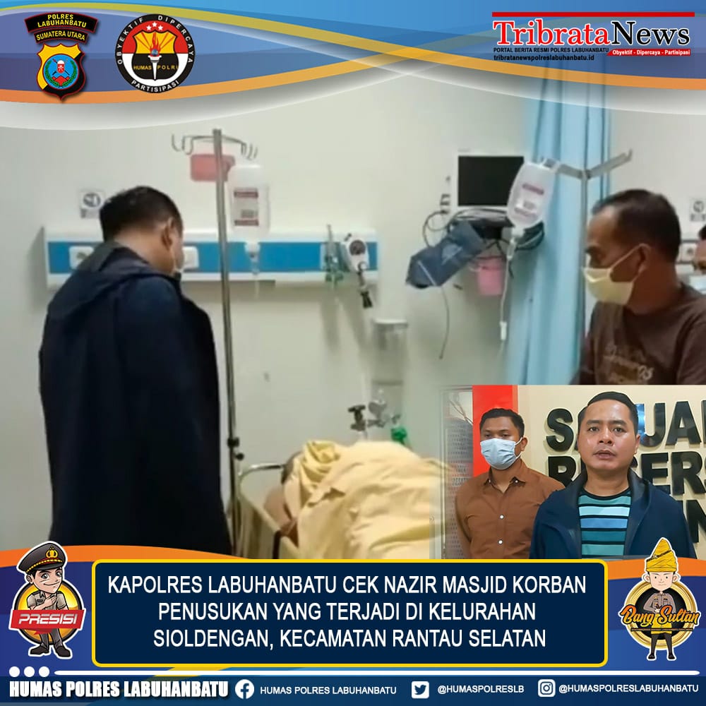 Nazier Mesjid Al Hidayah ditikam Arief Ritonga Usai Melaksanakan Pemakaman Tetangga.