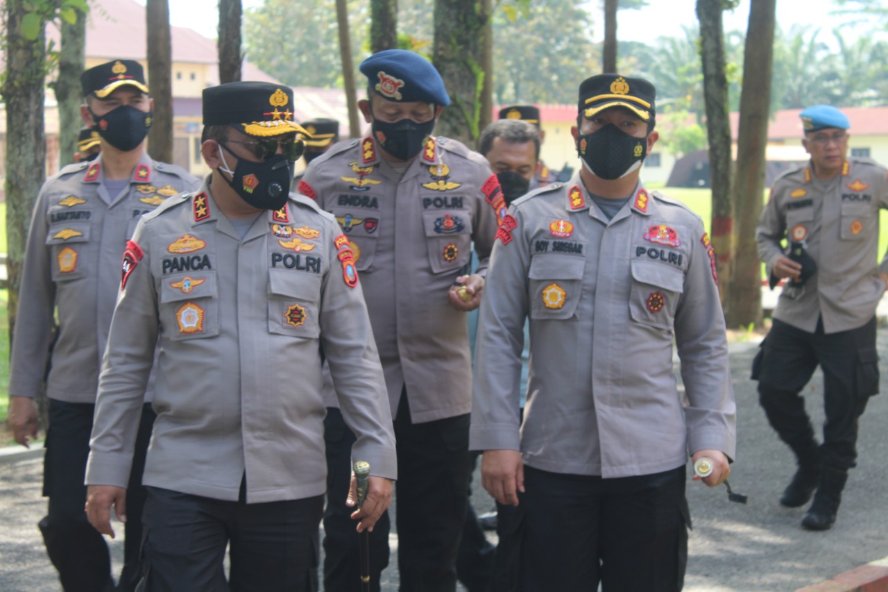 Tindak Lanjuti Arahan Kapolri, Kapolda Sumut Sidak Pematangsiantar Dorong Prokes Ketat dan Vaksinasi