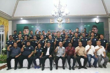Wali Kota Medan, Drs. H.T. Dzulmi Eldin S, MSi Jamu Makan Malam Tim PSMS