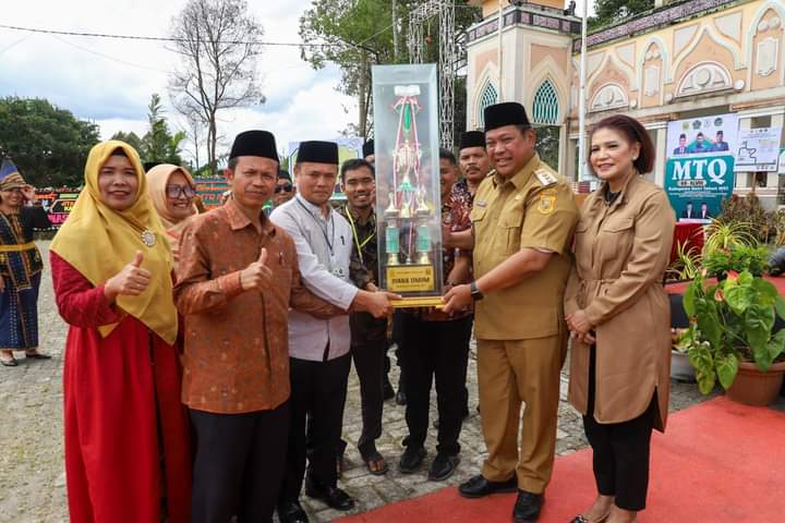 MTQ Kabupaten Dairi Dibuka, Bupati Dairi: Mari Bangun Moderasi Beragama yang Baik di Dairi