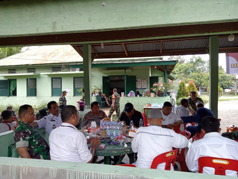 Jalin Silahtuhrami, Koramil 11 Tanjung Pura Laksanakan Halal Bihalal