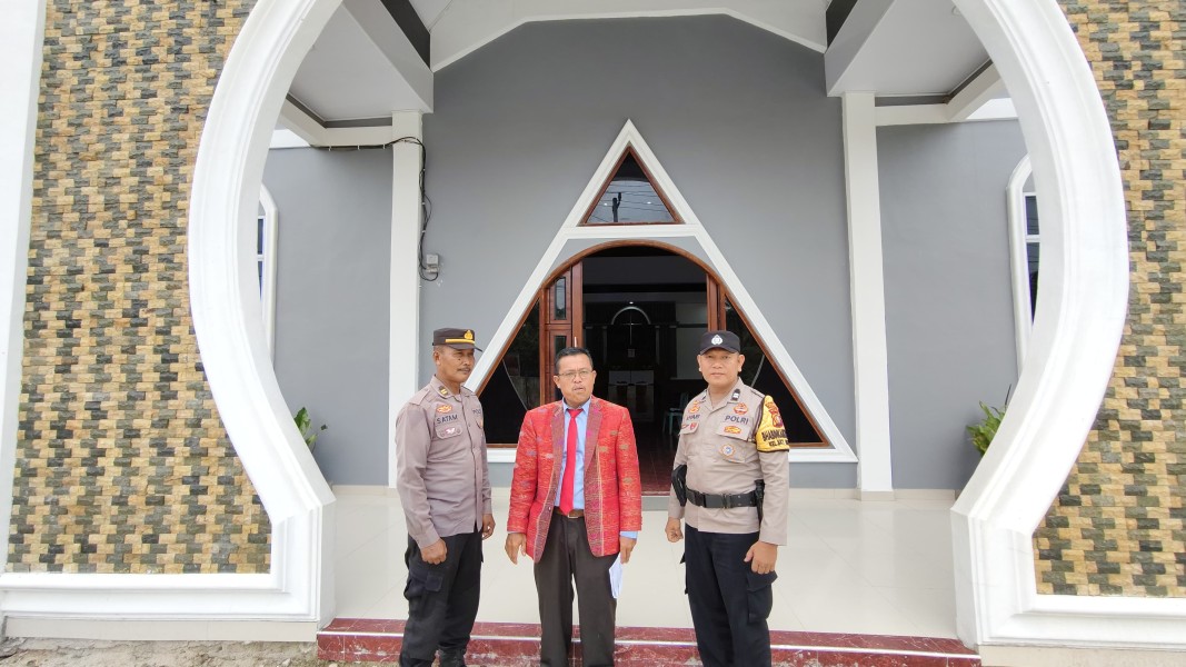 Polres Dumai dukung Jajaran Polsek Untuk Keamanan Jalaninya Umat Kristiani