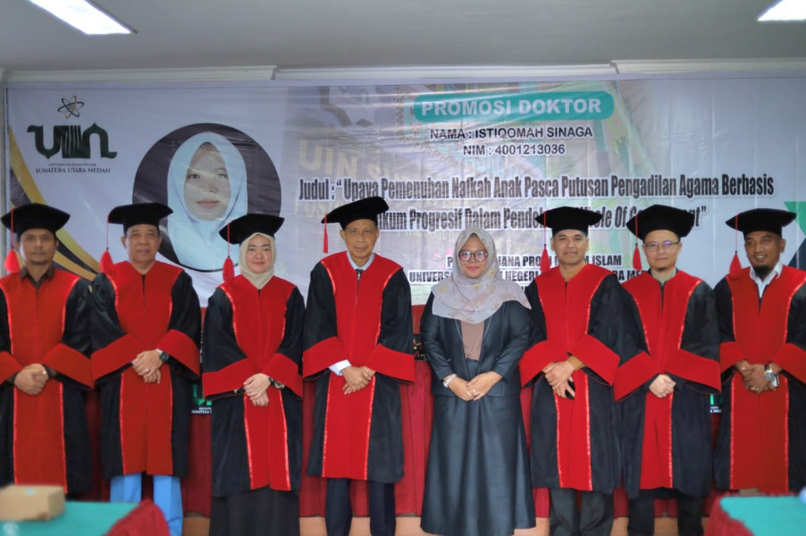 UIN Sumatra Utara Memberi Gelar Doktor untuk Hakim Muda Pengadilan Agama Sei Rampah
