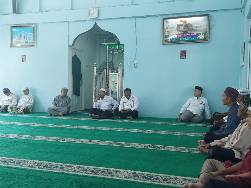 Laksanakan Kegiatan Safari Ramadhan, BNNK Binjai Sampaikan Tentang Bahaya Narkoba