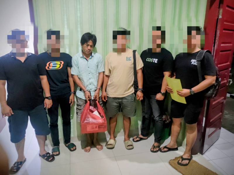 Tim Deninteldam I/BB Grebek Barak Narkoba Di Desa Serbajadi, Satu Orang Diamankan