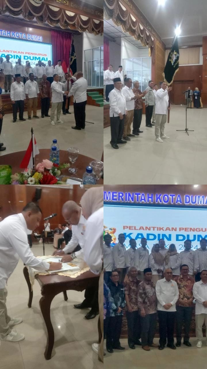 Zulfan Ismaini.SH Ketua Kadin Dumai  Resmi Dikukuh kan  Masa Bakti 2024 -2029