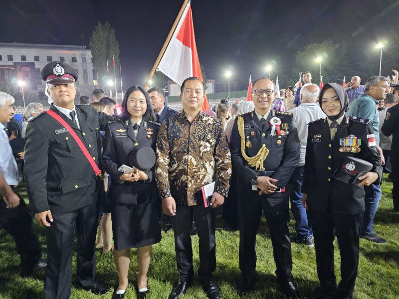 Salut, 3 Anggota Polri Diwisuda Langsung Presiden Erdogan Usai Ikuti Pendidikan 2 Tahun di Turki