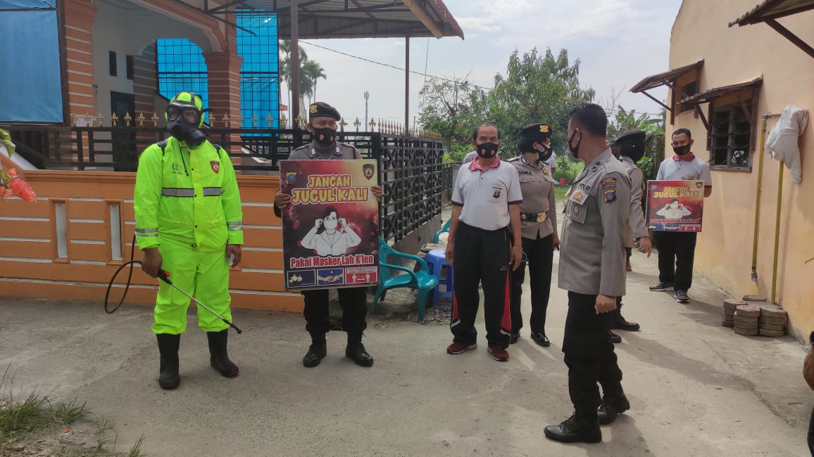 100 Hari Program Prioritas Kapolri, Sat Sabhara Polresta Deli Serdang Laksanakan Ops Yustisi 