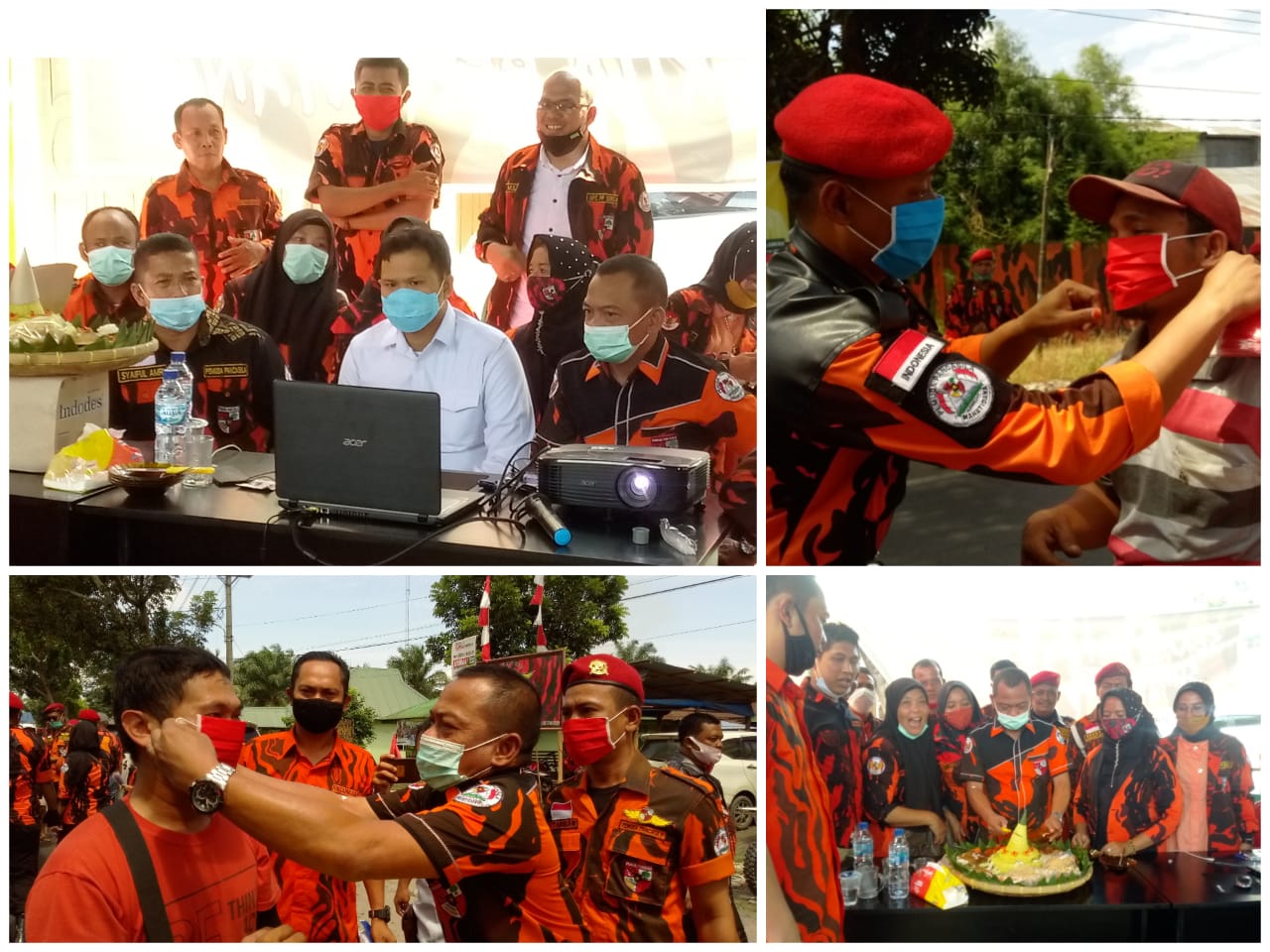 HUT PP  Ke -61, MPC PP Sergai Gelar Bakti Sosial dan Donor Darah