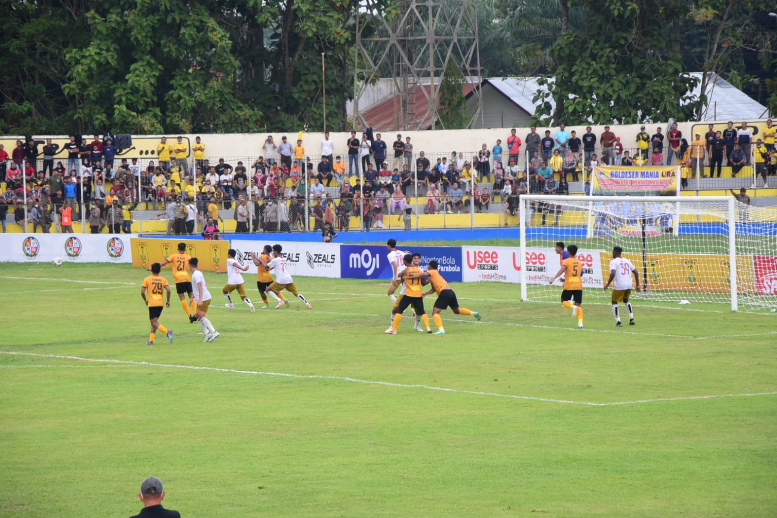 Ditonton 3.600 Suporter, PSDS Raih Hasil Seri Kontra Sriwijaya FC di Baharoeddin Siregar