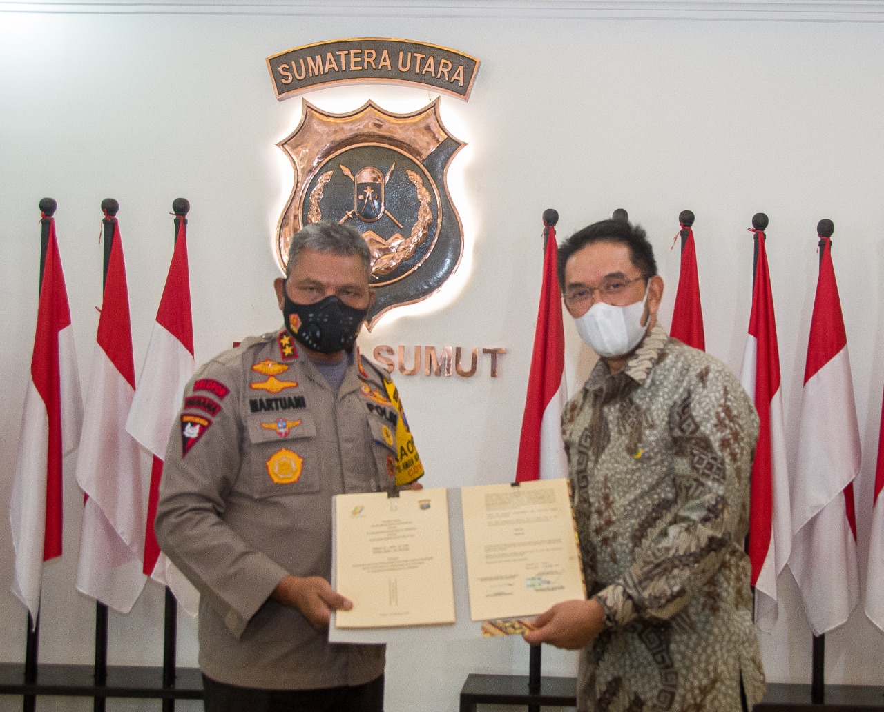 PTPN III (Persero) Tanda Tangan MoU Dengan POLDASU