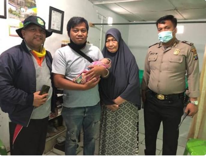 Bayi Ditemukan di Semak-Semak, Polsek Medan Baru Langsung Turun ke TKP