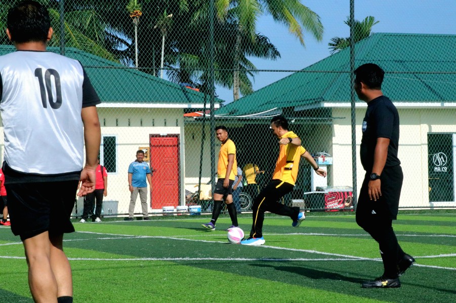 Polres Dumai Resmi Buka Turnamen Mini Soccer dalam Rangka HUT Bhayangkara ke-80 Tahun 2026