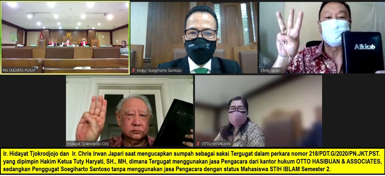 Wartawan BISKOM Tantang Prof. Dr. Otto Hasibuan, SH., MM. Bedah Kasus APKOMINDO