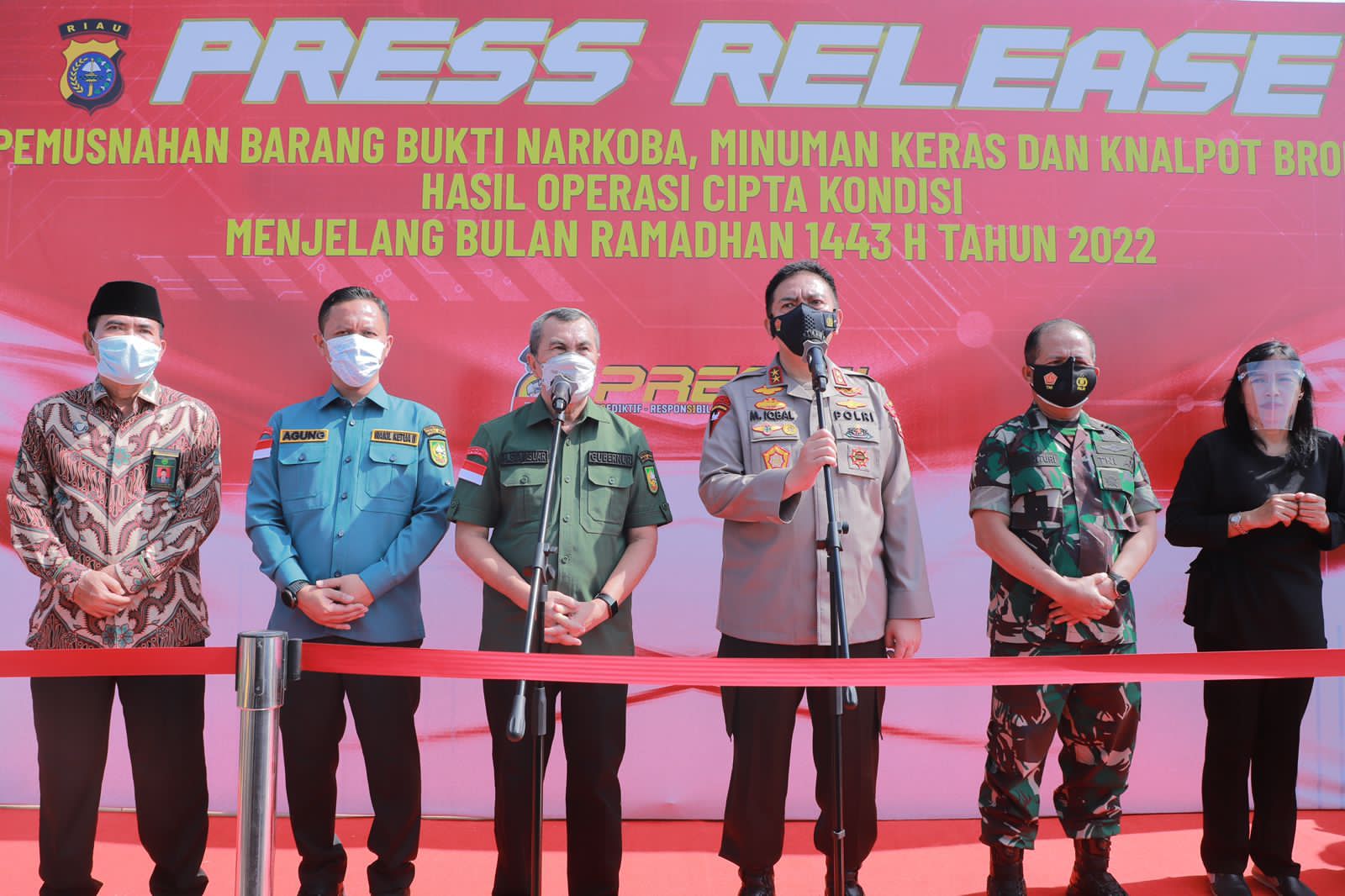 Ciptakan Rasa Aman, Kapolda Riau Instruksikan Jajaran Gelar Operasi Tertib Ramadhan Lancang Kuning 2