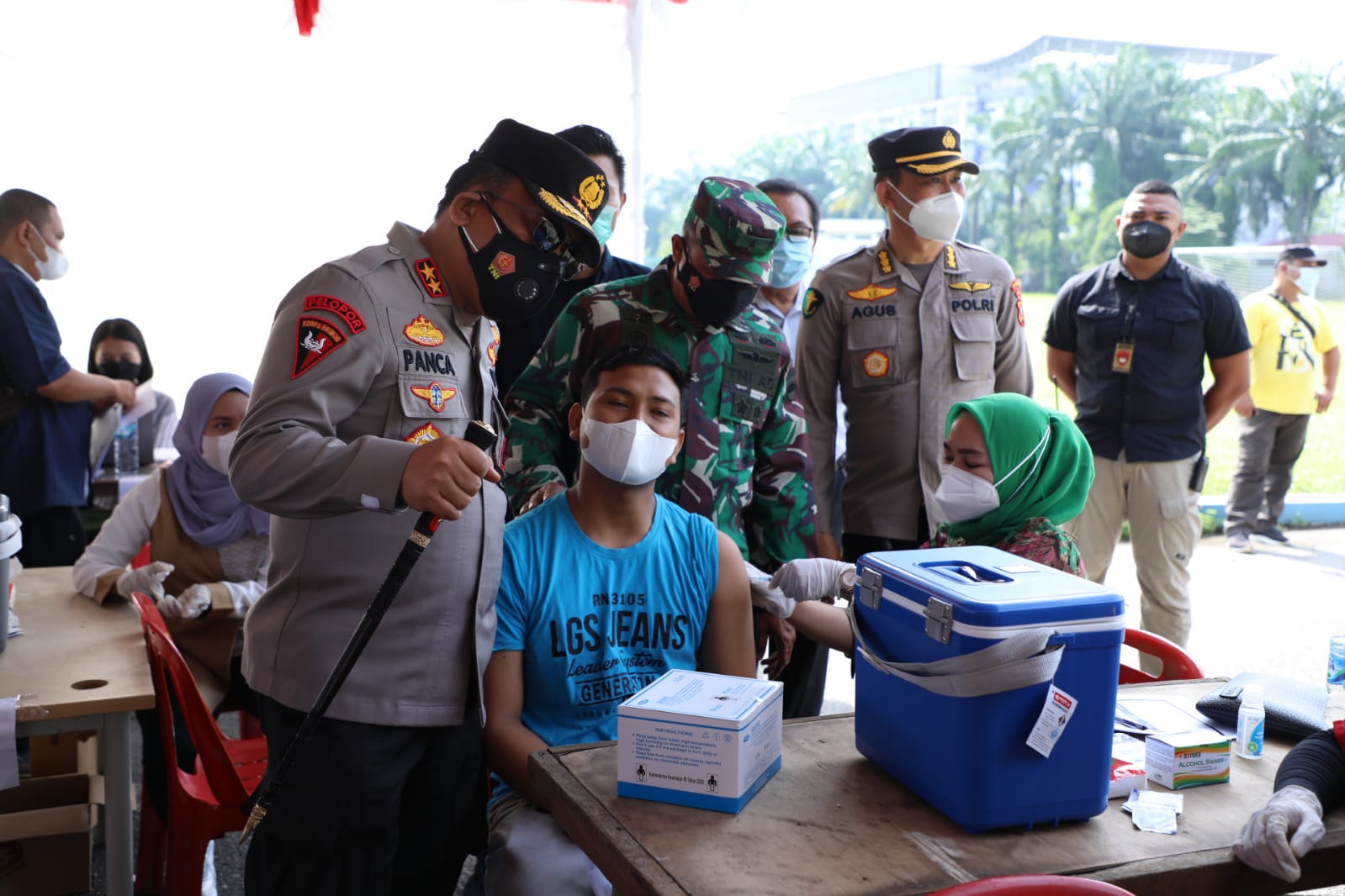 Kapoldasu Sumut Akselerasi Vaksinasi