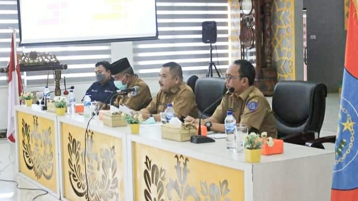 Sekdakab Labuhanbatu buka pengenalan dan Coaching Clinik transaksi belanja langsung pengadaan barang