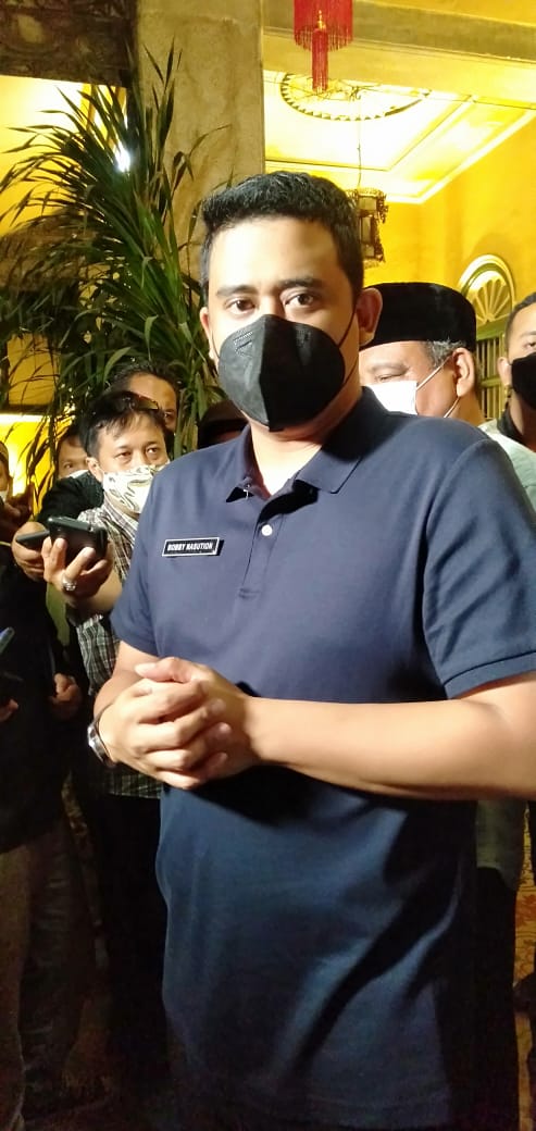 Bobby Nasution: Tidak Pernah Menolak Doorstop dengan Wartawan