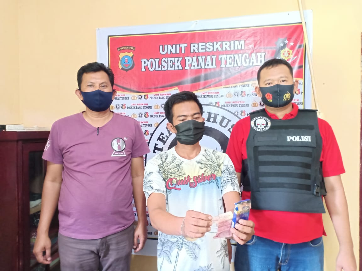 Team Tekab Reskrim Polsek PanaI Tengah Kembali Berhasil Menangkap Pelaku Tindak Pidana Narkotika