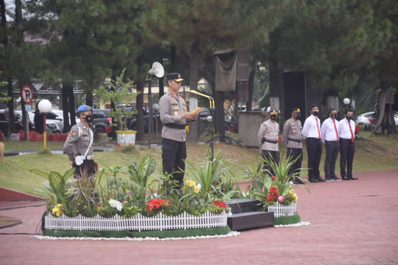 Polda Sumut Gelar Apel Gabungan Cegah Kebakaran Hutan