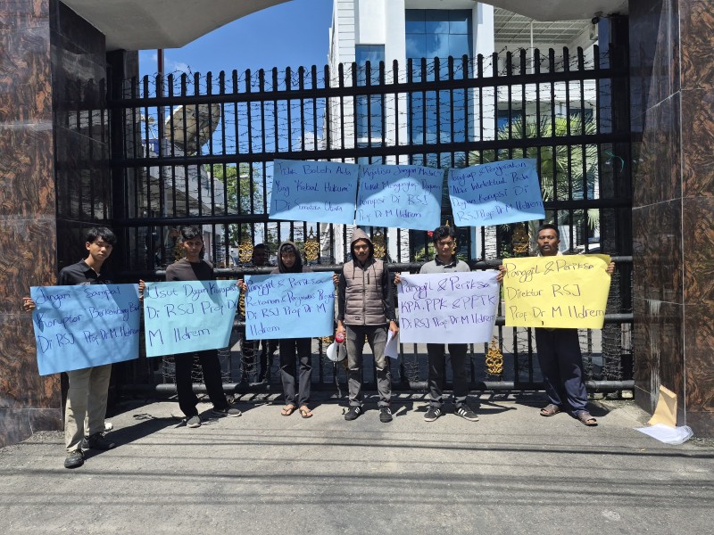 Proyek RSJ Senilai Rp 9,4 M Diduga Mangkrak, PB ALAMP AKSI Minta Kejati Sumut Usut Tuntas