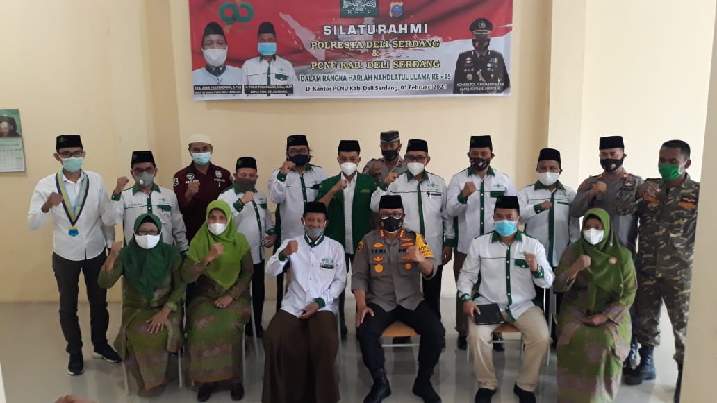 Kapolresta Deli Serdang Jalin Silaturahmi dengan Tokoh Agama