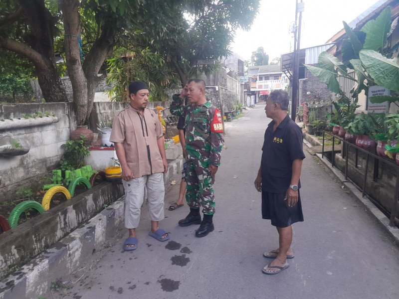 Serka Sudiyono Ingatkan Warga Binaanya, Kerukunan Jadi Kunci Jaga Wilayah Tetap Aman & Nyaman
