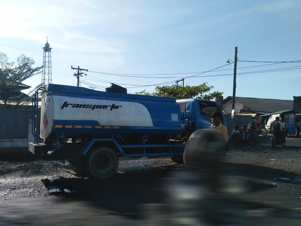Disaat Pandemi Covid-19,  Penjualan BBM Diduga Ilegal Marak di Gabion Belawan