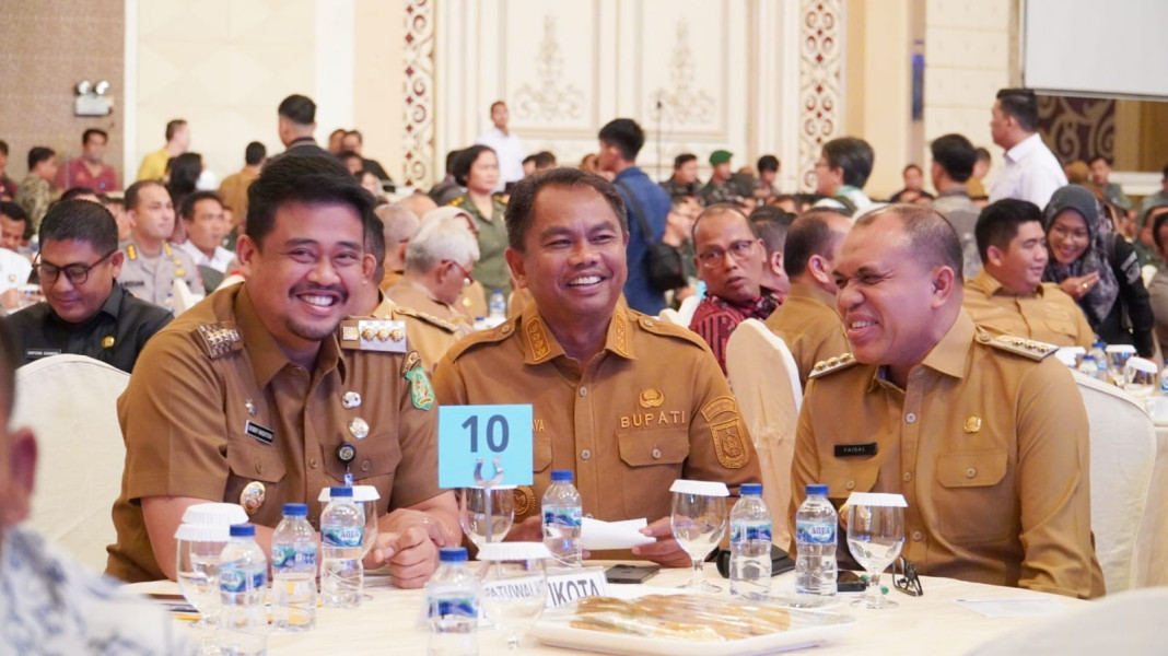 Pj Bupati Langkat Ikuti Kesiapan Pengelenggaraan Pilkada Serentak 2024 Wilayah Sumatera