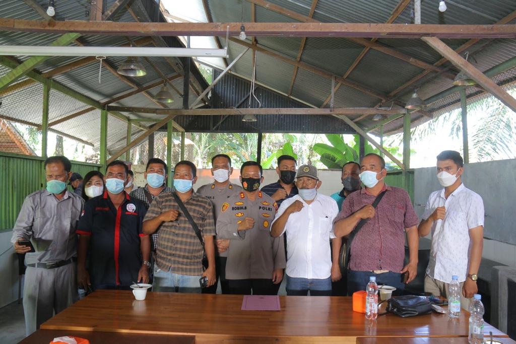 Kapolres Sergai Adakan Family Gathering bersama Awak Media