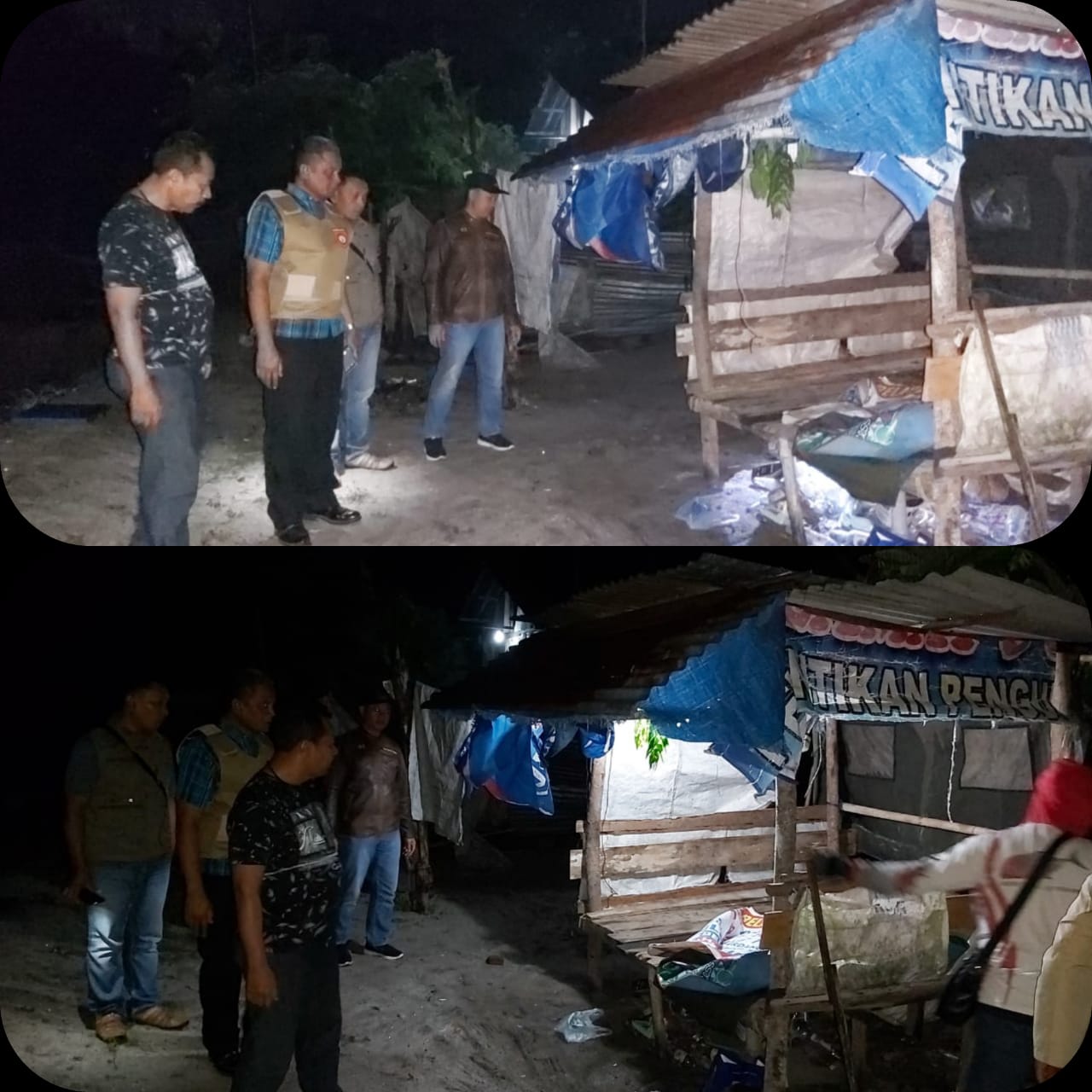 Sat Narkoba Polres Sergai,  Kembali Gerebek Kampung Narkoba Desa Nagur