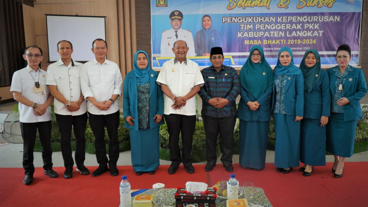 PKK Langkat Dikukuhkan, Syah Afandin: Teruslah Berbakti untuk Kaum Ibu & Perempuan