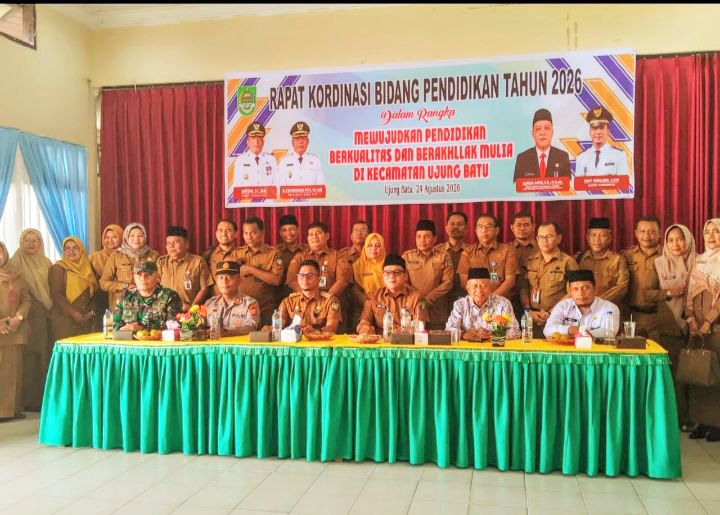 Rakor Pendidikan Ujung Batu Bentuk Satgas Lintas Sektor untuk Cegah Kenakalan Remaja