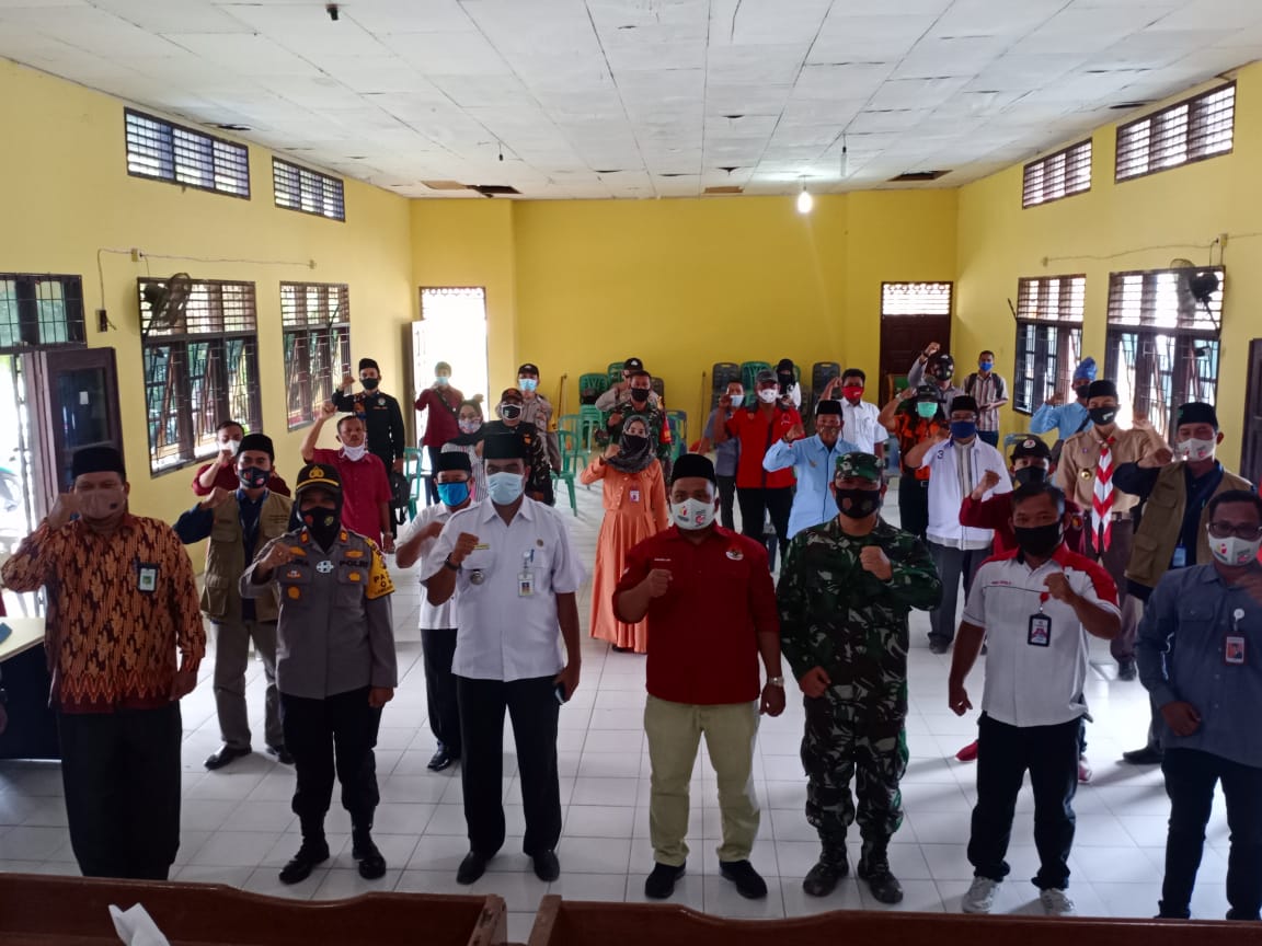 Kapolsek Bukit Kapur Gelar Deklarasi Masyarakat Peduli Pemilu Anti Money Politik