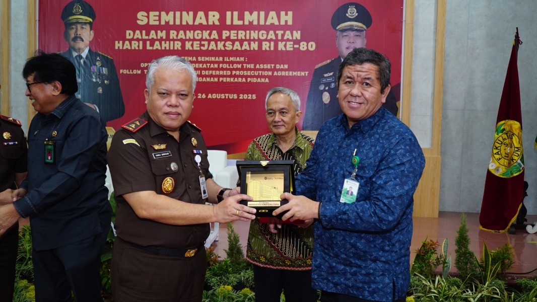 Peringati Hari Lahir Ke-80 Kejaksaan RI, Kejati Sumut Gelar Seminar Ilmiah di FH USU