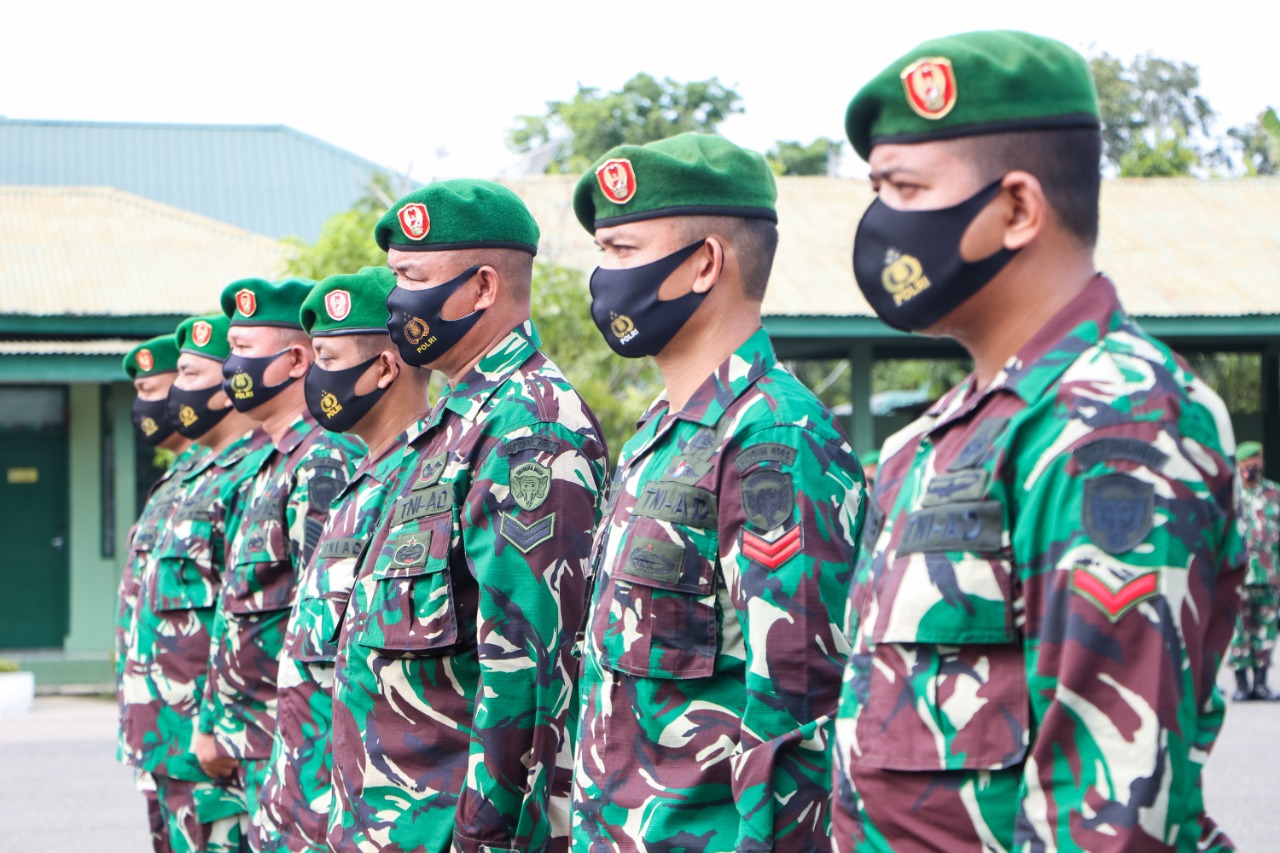 Puluhan Prajurit TNI Naik Pangkat, Ini Pesan Dandim 0104/Atim