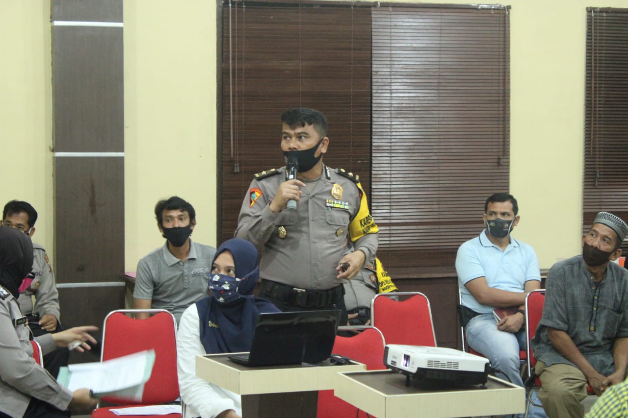 Kapolres Serdang Bedagai Pimpin Rapat Koordinasi Dalam Rangka Penindakan Pukat Tarik/Trawl