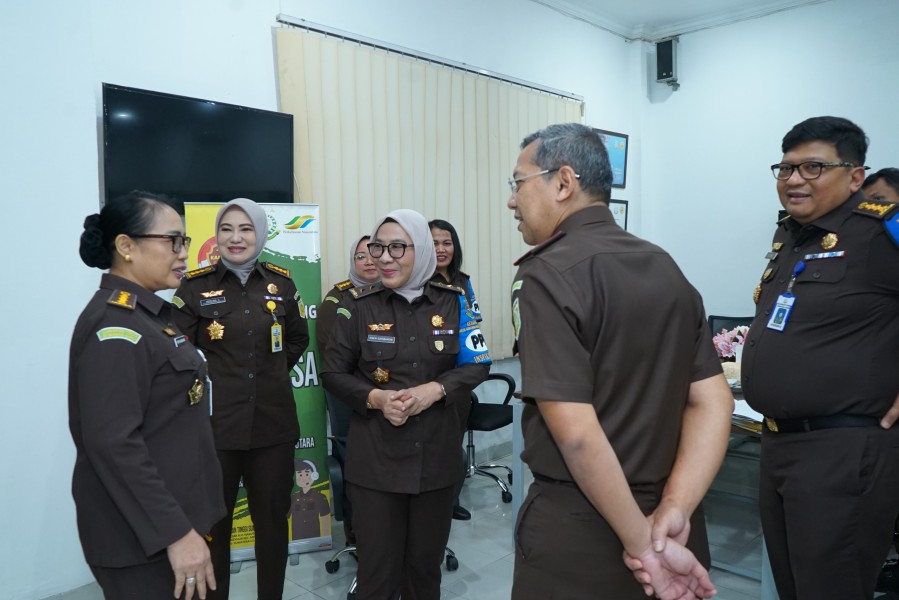 Inspektur I Bidang Pengawasan Kejaksaan Agung RI Inspeksi Kejati Sumut dan Jajaran