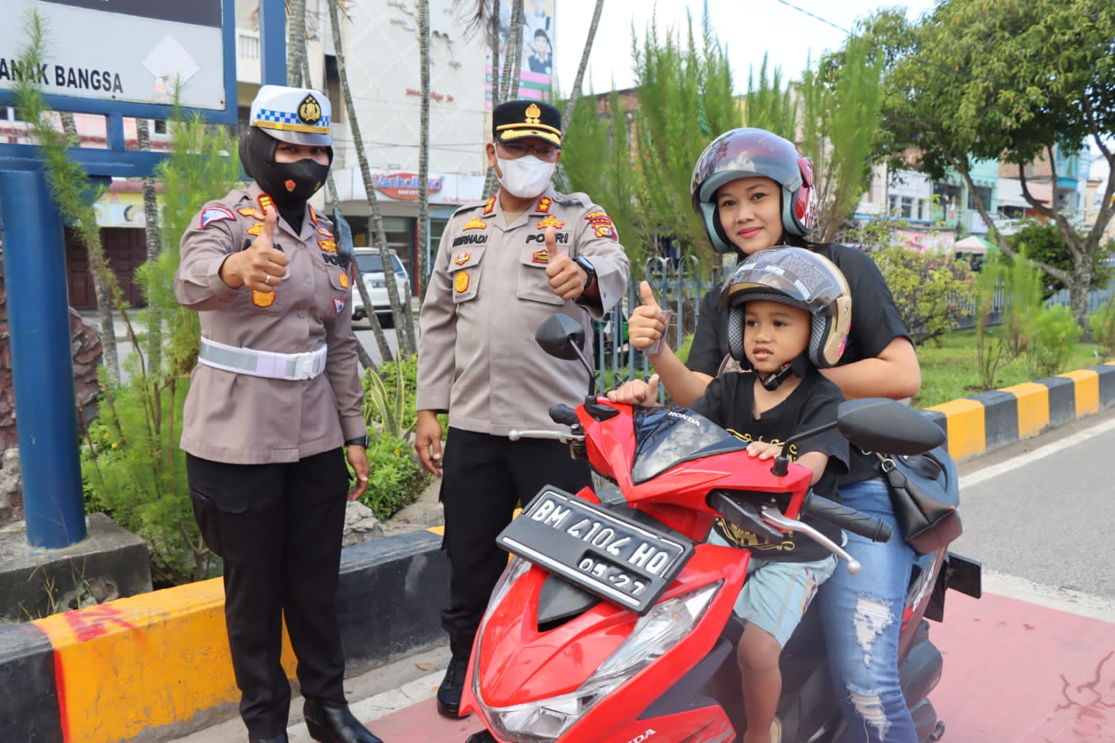 Melalui Program Quick Wins, Polres Dumai Kampanye Keselamatan Tertib Berlalu Lintas