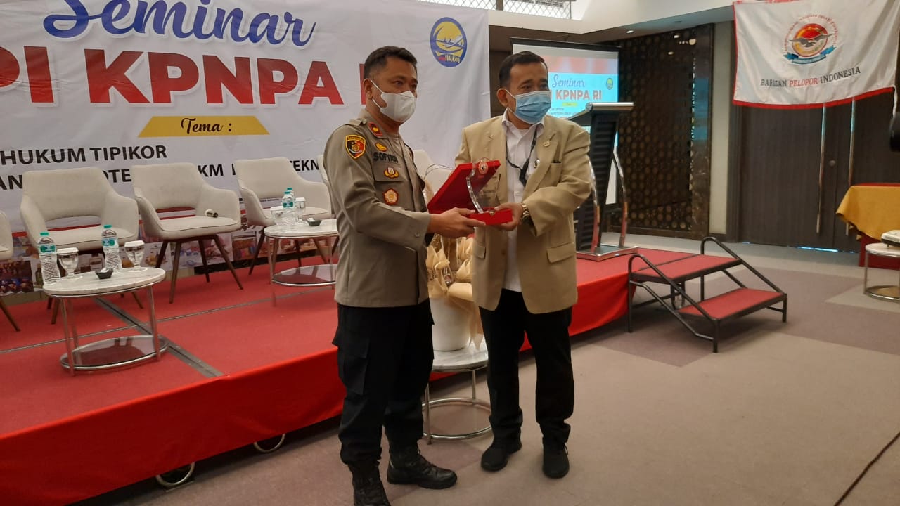 Kapolres Sergai  Menerima Award Piagam Penghargaan Dari BPI KPNPA RI 
