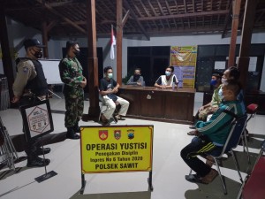 Babinsa Ajak Warga Waspadai Gangguan Kamtipmas