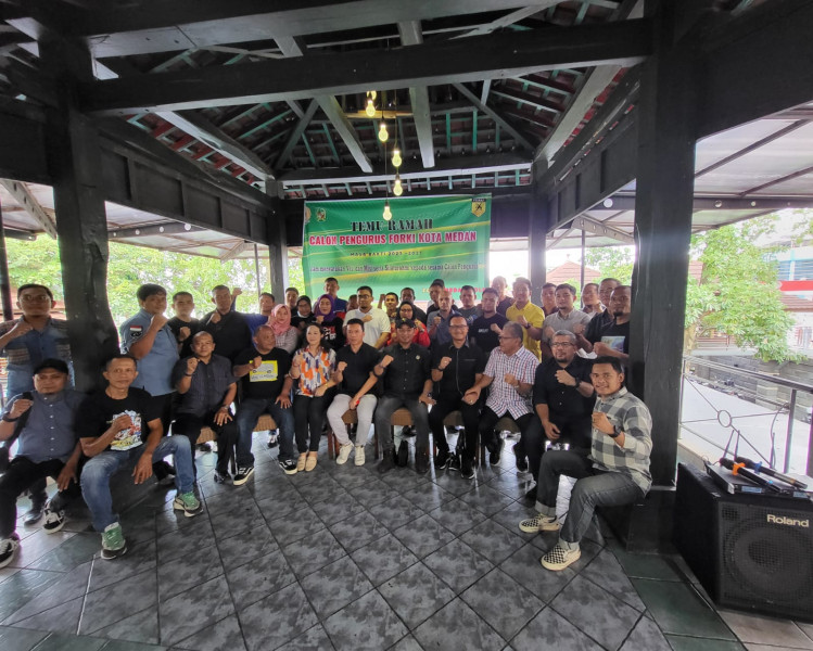 Sah! Forki Kota Medan Terima SK Kepengurusan periode 2023 – 2027 dari Forki Pengrov Sumatera Utara.