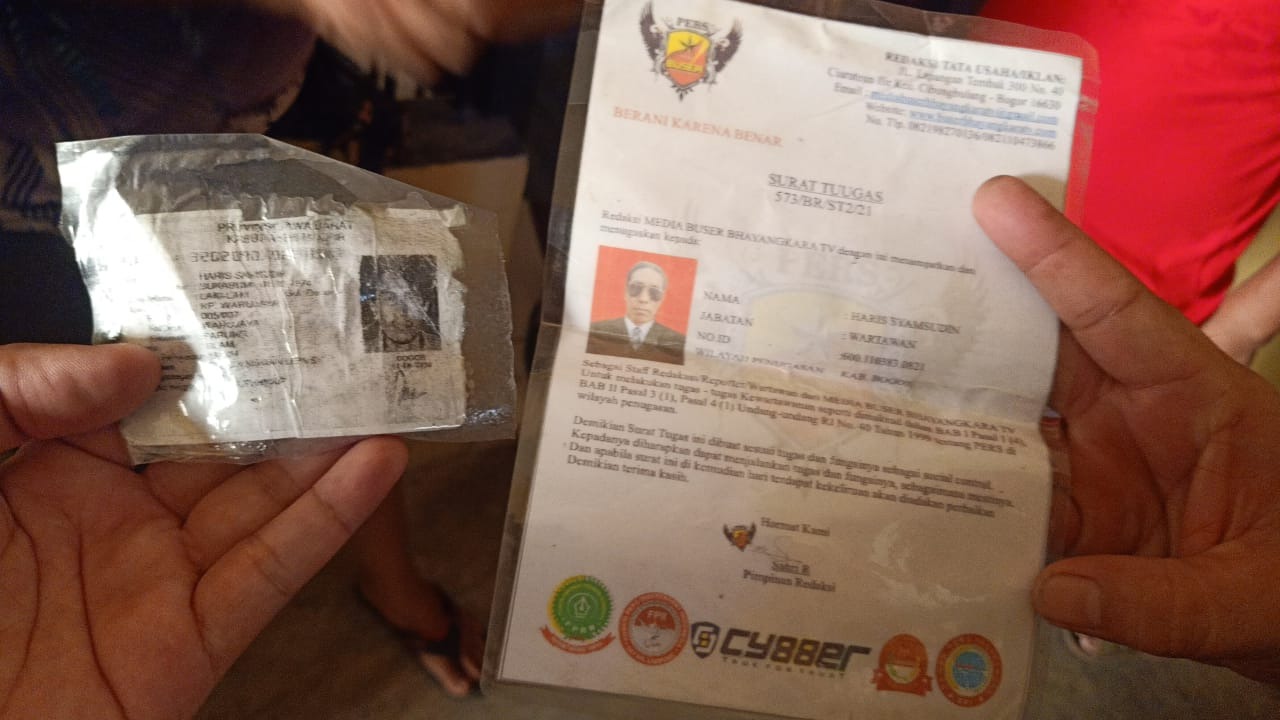 Berbekal Surat Tugas & KTA Media 