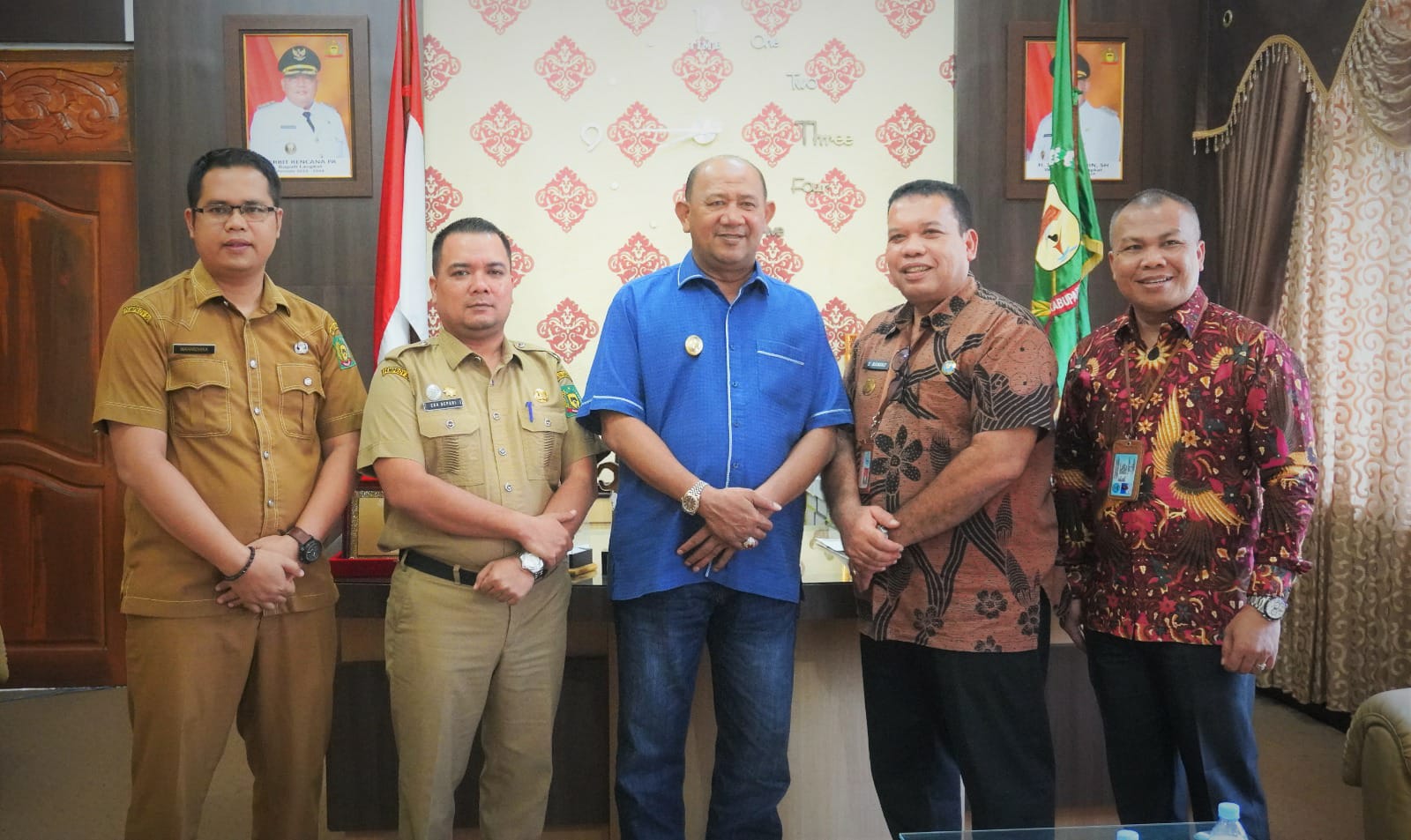 BNNK Langkat Silaturahmi ke Syah Afandin