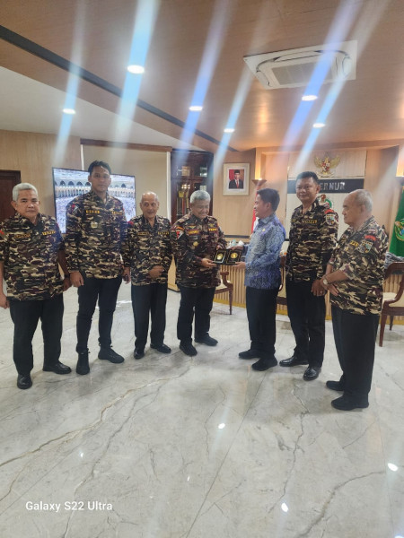 PD II KB FKPPI Sumut Silaturahmi ke PJ Gubernur Sumut