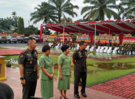 Sertijab Dandim 0207/Simalungun Dipimpin Danrem 022/Pantai Timur
