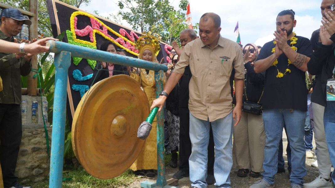 Pj Bupati Langkat Resmikan