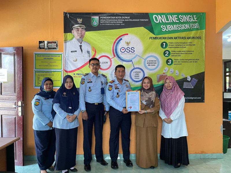 Resmi, Rutan Dumai Miliki Izin Operasional Klinik Pratama