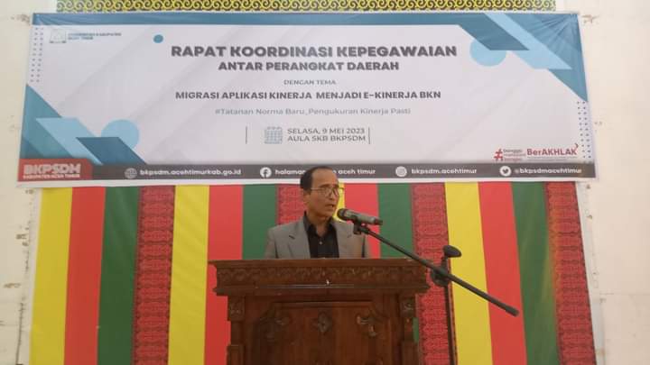 Pj Bupati Ir. Mahyuddin Buka Rakor Kepegawaian Bahas Soal E- Kinerja