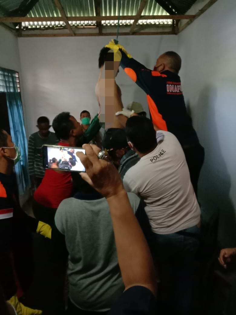 Ada Mayat Pria Gantung Diri Warga Desa Ramunia II Geger